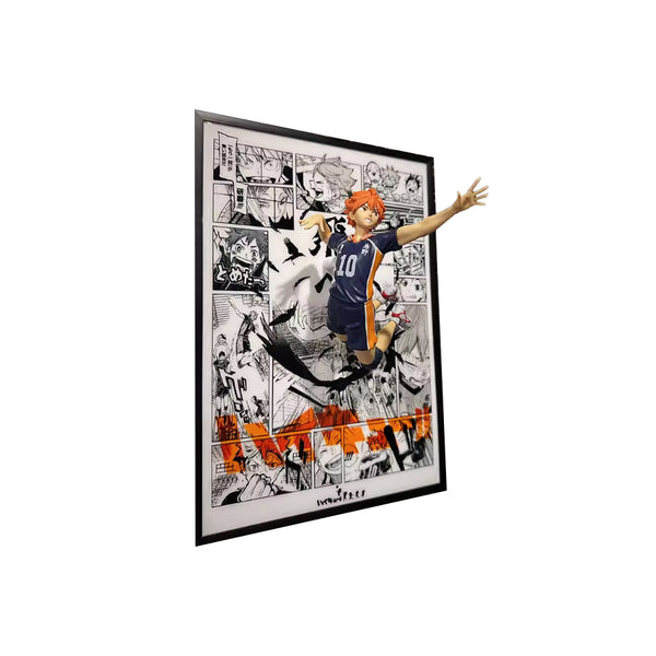 Haikyuu!! Figure-Out 3d Manga Painting Room Decor 21*30cm