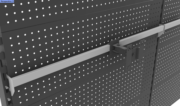 Trey Ford(Night Aegis KoKo PegBoard 190*155cm with 2 KoKo Monitor Holder Accessories)