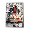 Slam Dunk Hanamichi Sakuragi Figur-Out 3D Manga Malerei Raumdekor 50*70cm