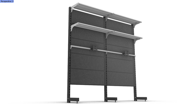 Trey Ford(Night Aegis KoKo PegBoard 190*155cm with 2 KoKo Monitor Holder Accessories)