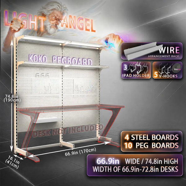 Panneau perforé Light Angel KOKO