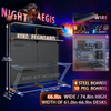 Night Aegis KOKO Pegboard – ブラックシリーズ