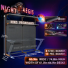 Night Aegis KOKO Pegboard – ブラックシリーズ