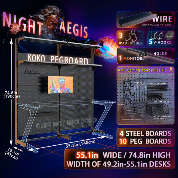 Night Aegis KOKO PegBoard