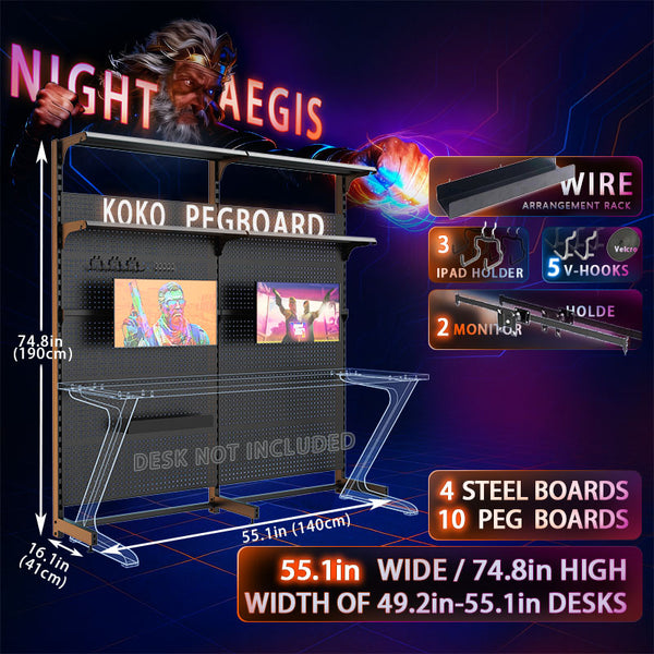 Night Aegis KOKO PegBoard