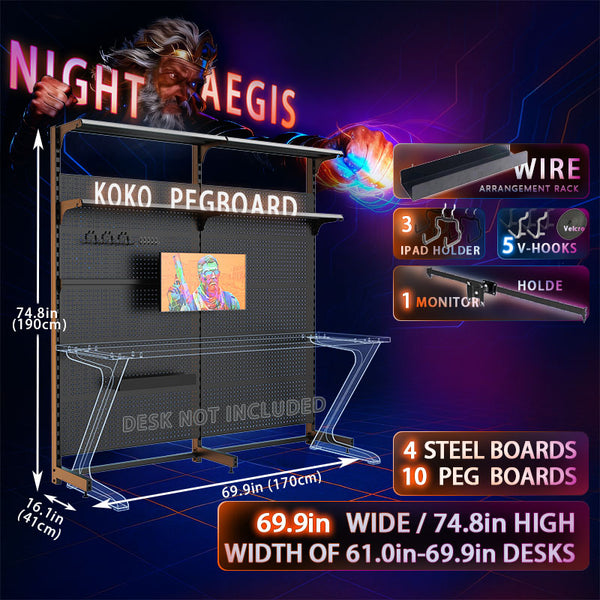 Night Aegis KOKO PegBoard