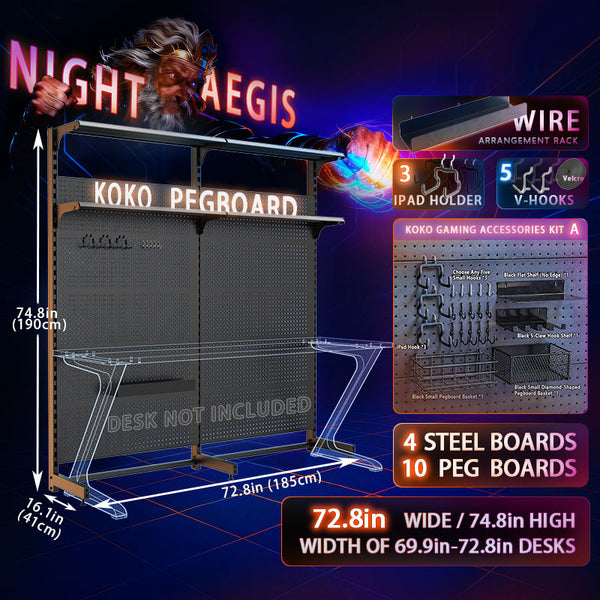 Night Aegis KOKO PegBoard