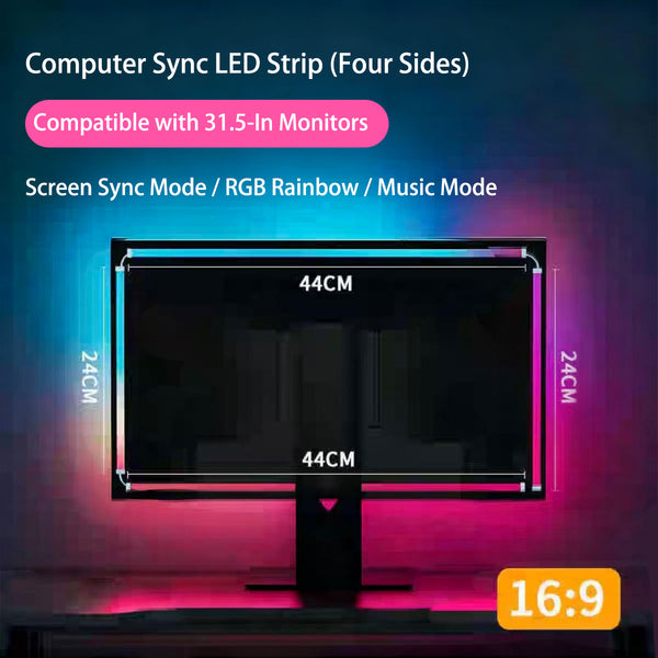 Display sync-Ambient light-KOKO E-Sports Lighting Accessories