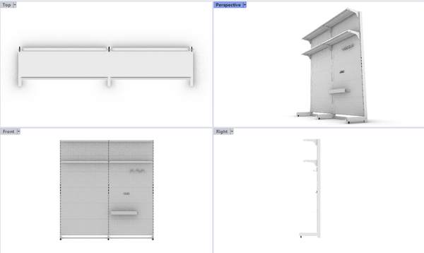 Light Angel KOKO PegBoard （Customization 71.1inc）+B
