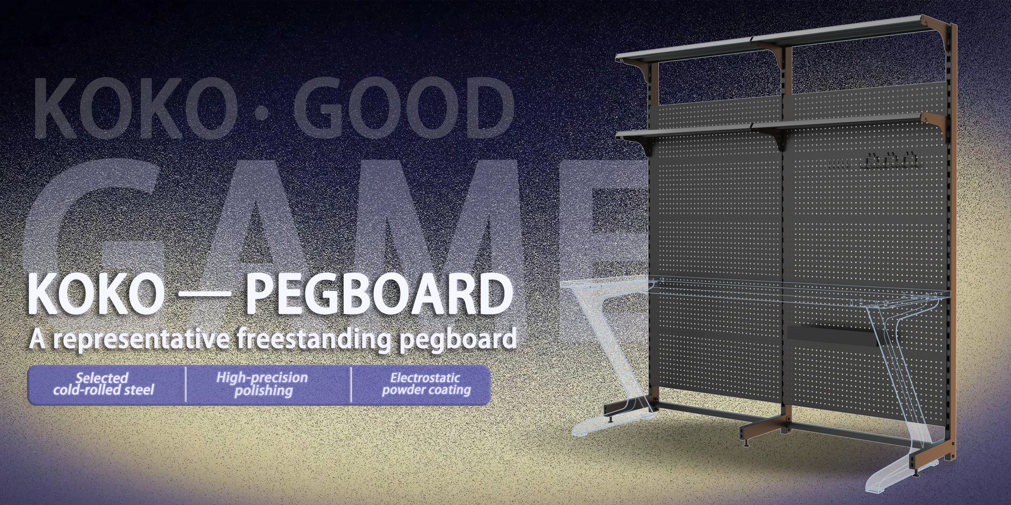 KOKOPEGBOARD - Innovative Modular Pegboards to Maximize Your Space
