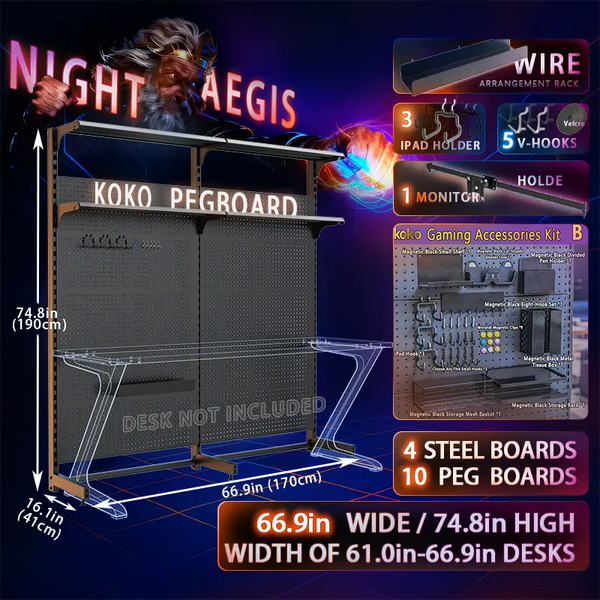 Night Aegis KOKO PegBoard