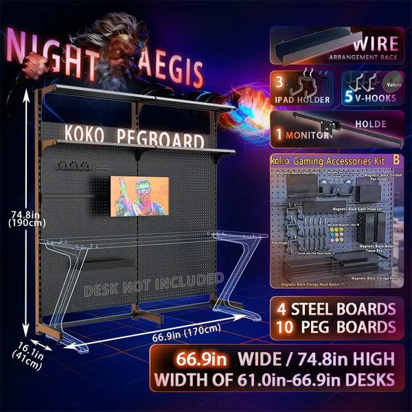 Night Aegis KOKO PegBoard