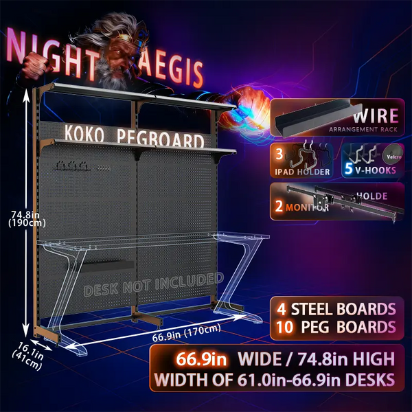 Night Aegis KOKO PegBoard