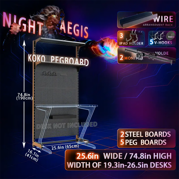 Night Aegis KOKO PegBoard