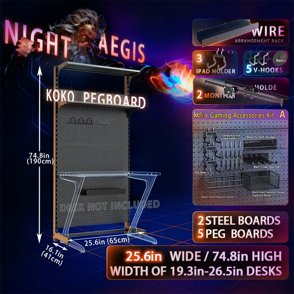 Night Aegis KOKO PegBoard