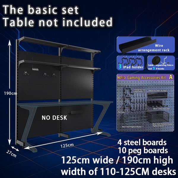 新しいブランド Night Aegis KOKO PegBoard – ゲーミング環境をワンランクアップ テーブル・チェア・ハンモック