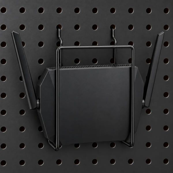KOKO Wire-Frame Pegboard Router Holder