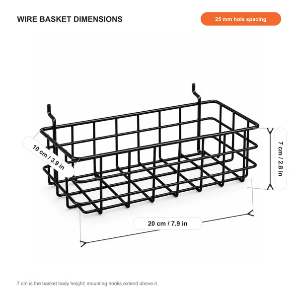 KOKO Small Wire Pegboard Basket