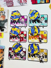 Haikyuu!! Karasuno/Nekoma/Shiratorizawa/Aoba Johsai Rotatable Fridge Magnet Print 12*8cm
